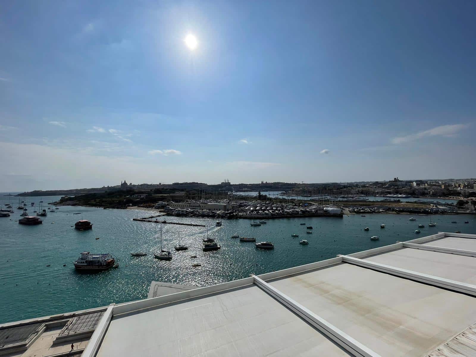 Harbour view from ST Business Centre in Gżira