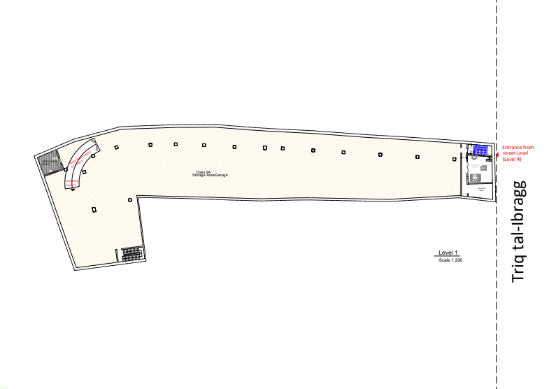 ST Yard site plan, San Ġwann